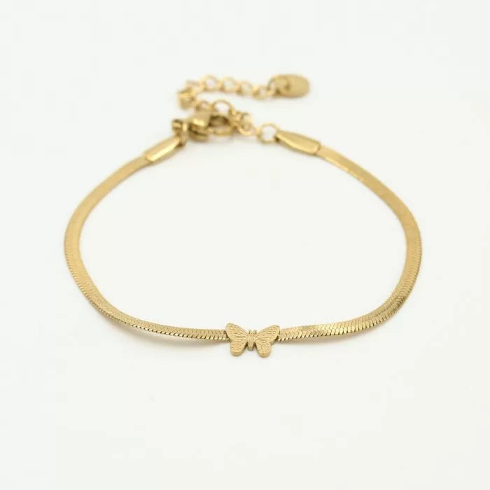 Stainless steel bracelet Butterfly