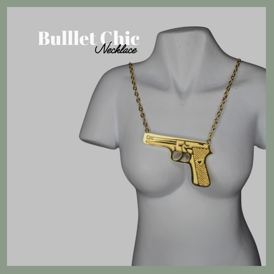 Stainless steel Gun gold