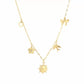 Necklace Golden Charm