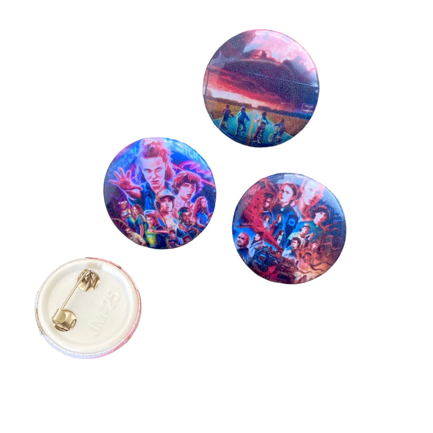 Stranger Things Button set