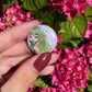 Melanie Martinez Glitter button