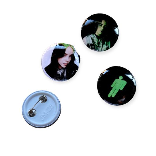 Billie Eillish Button set