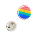 Regenboog Button