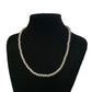 Pearl necklace light pink