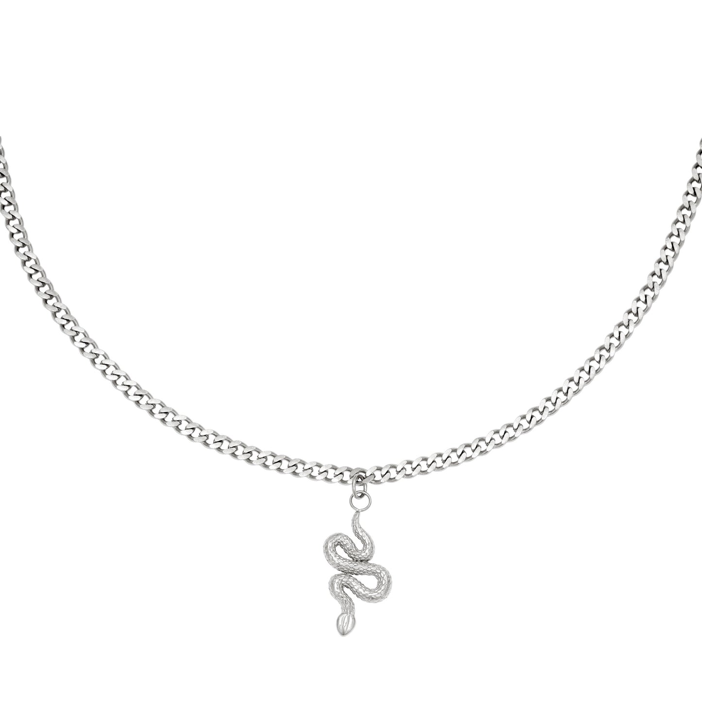 Necklace Silver Serpent