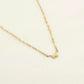 Stainless steel butterfly necklace