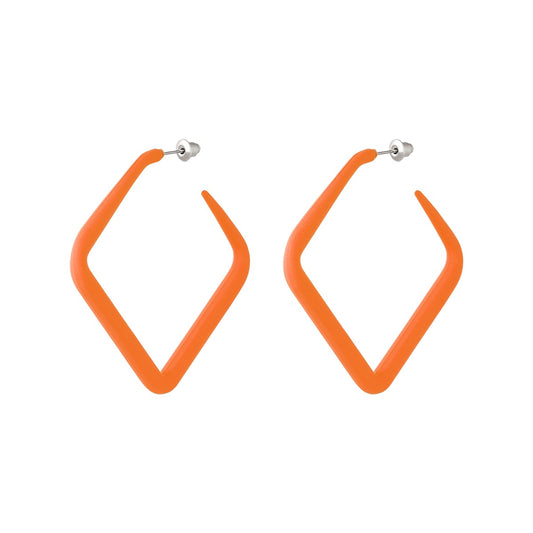 Retro earrings Orange